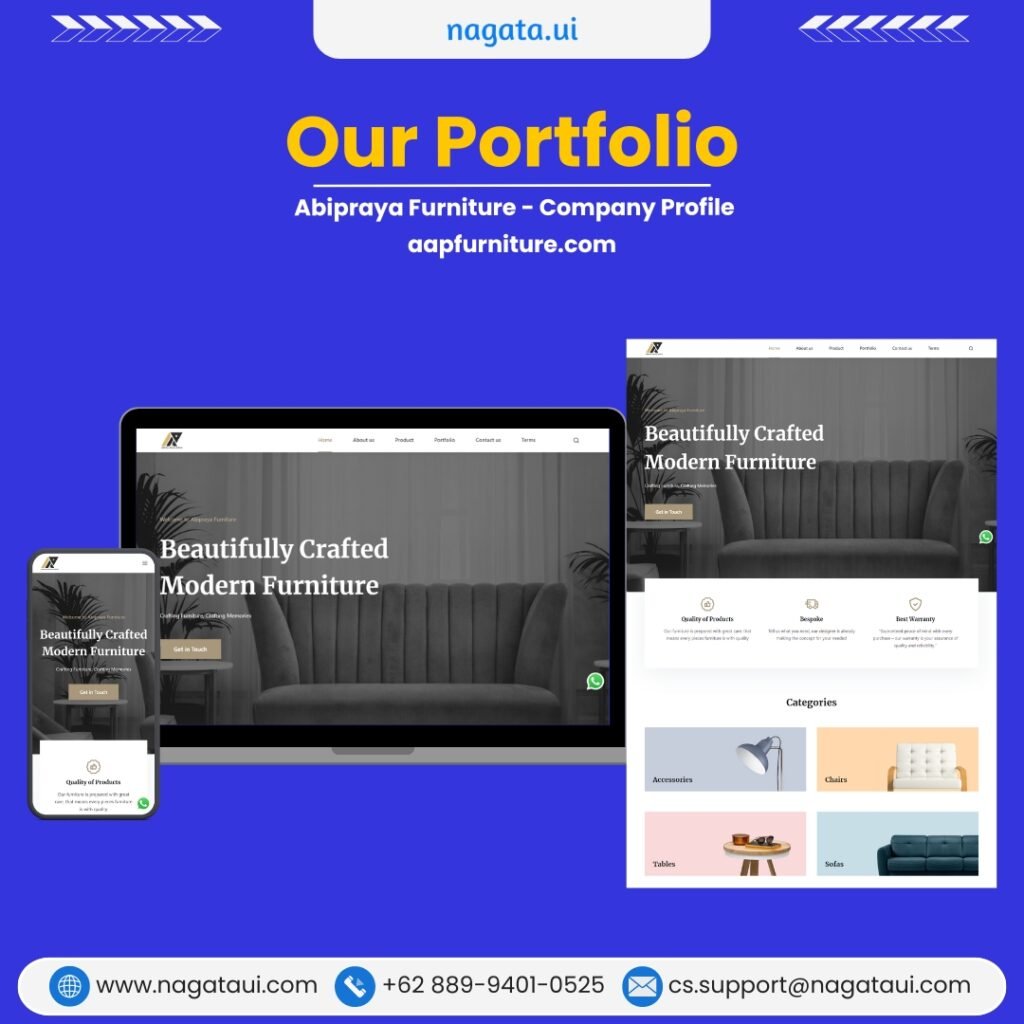 Portfolio nagata.ui - Abipraya Furniture